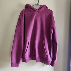 Comfrt Travel Essentials Hoodie - Unisex XL, Plum